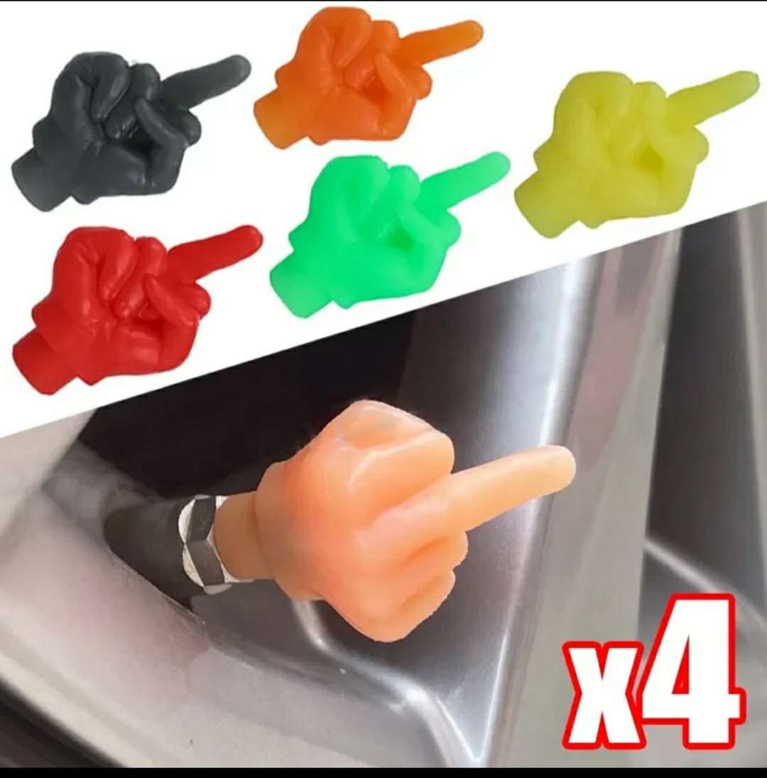 Funny Tuning Valve Caps (Multiple designs and colors)