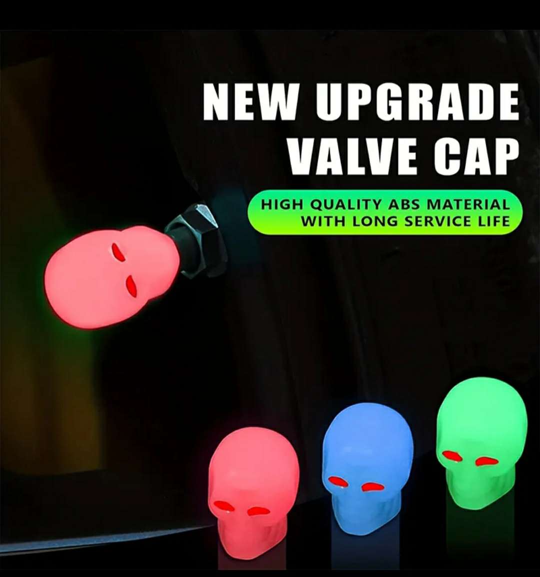 Funny Tuning Valve Caps (Multiple designs and colors)