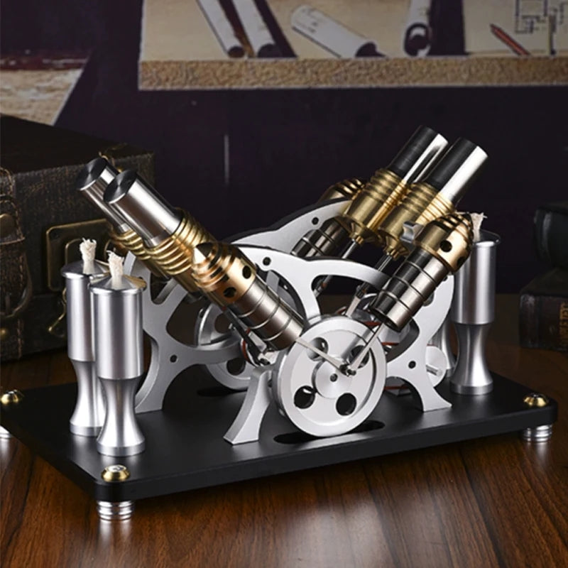 V4 Stirling engine