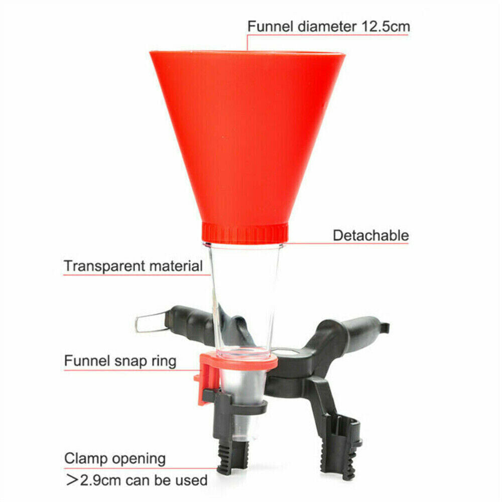 Clamp Oil Funnel